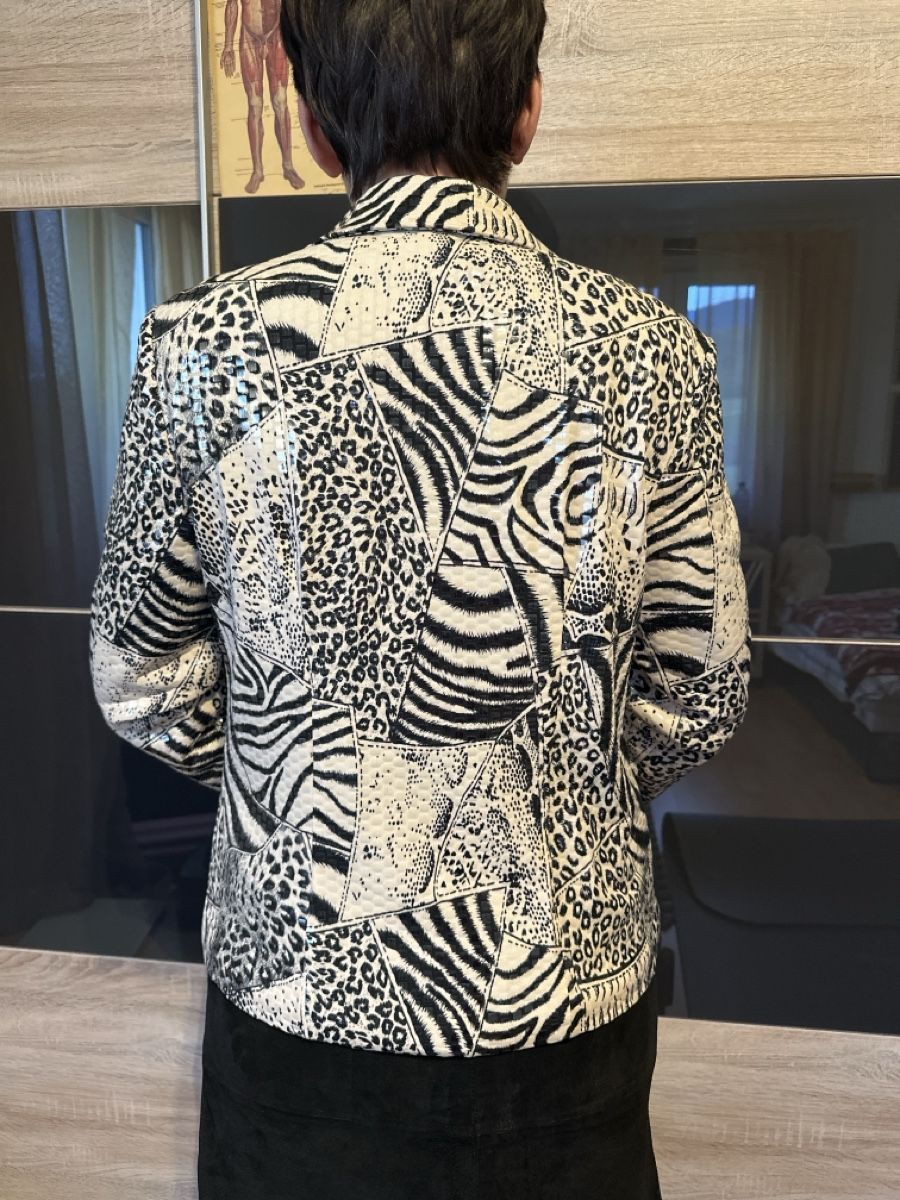 Joseph Ribkoff Giacche: Blouson Joseph Ribkoff, Léopard Zèbre, Taille 42, Chic – Nuovo (secondo la descrizione) da Vuippens venduto da ale_6gkb 3