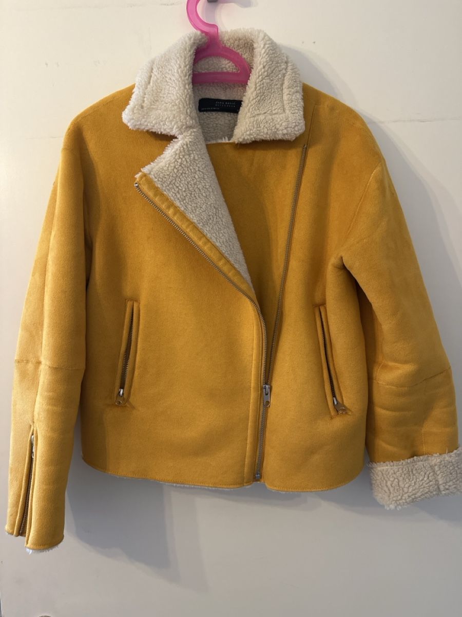 Zara Giacche: Zara Basic Jacke, Senffarben, Winterjacke, Grösse M 🧥 – Usato da Zürich venduto da ale_w7hc