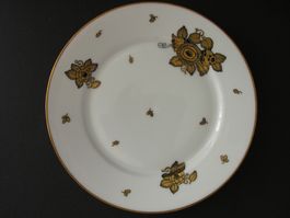 Schöner Dessertteller Langenthal 100 jährig - Golddekor