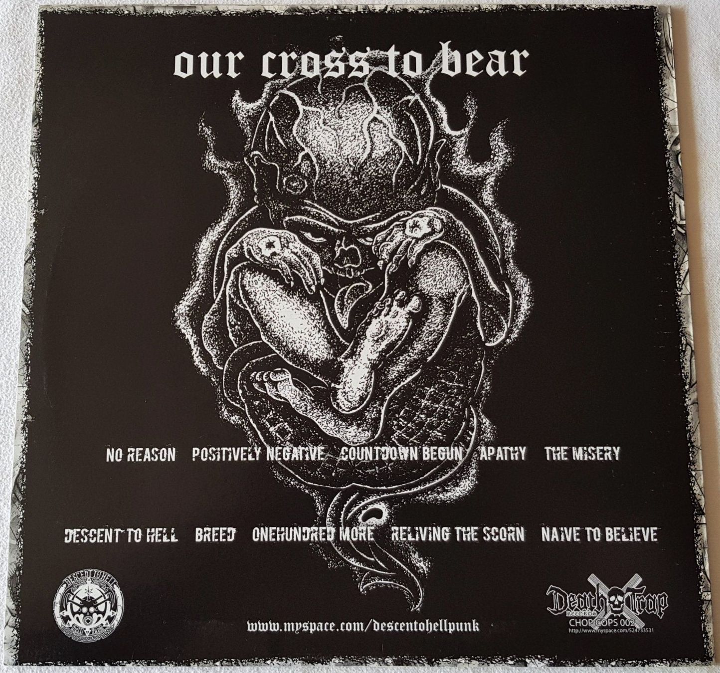 Dischi in vinile: Descent To Hell - Our Cross To Bear - LP - 2010  First Press – Nuovo (secondo la descrizione) da Uster venduto da Zardodel 1