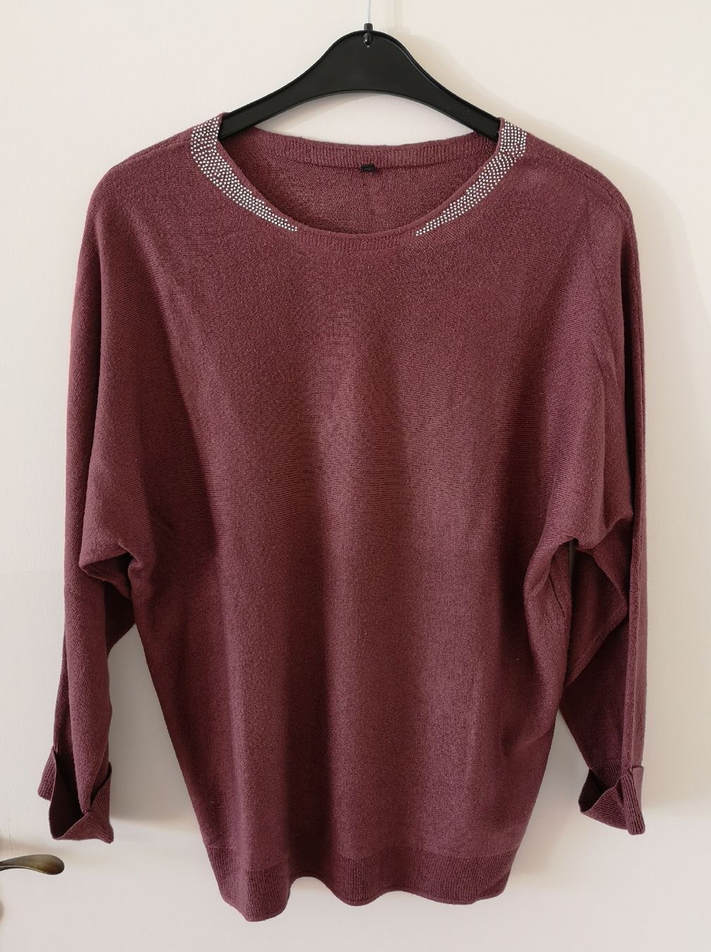 Maglioni & Felpe: violetter Pulli Gr. L - Chicorée - Spendenaktion – Nuovo (secondo la descrizione) da Unterkulm venduto da Beljasch 2