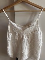 Top weiss Biskose Gr. 38 H&M