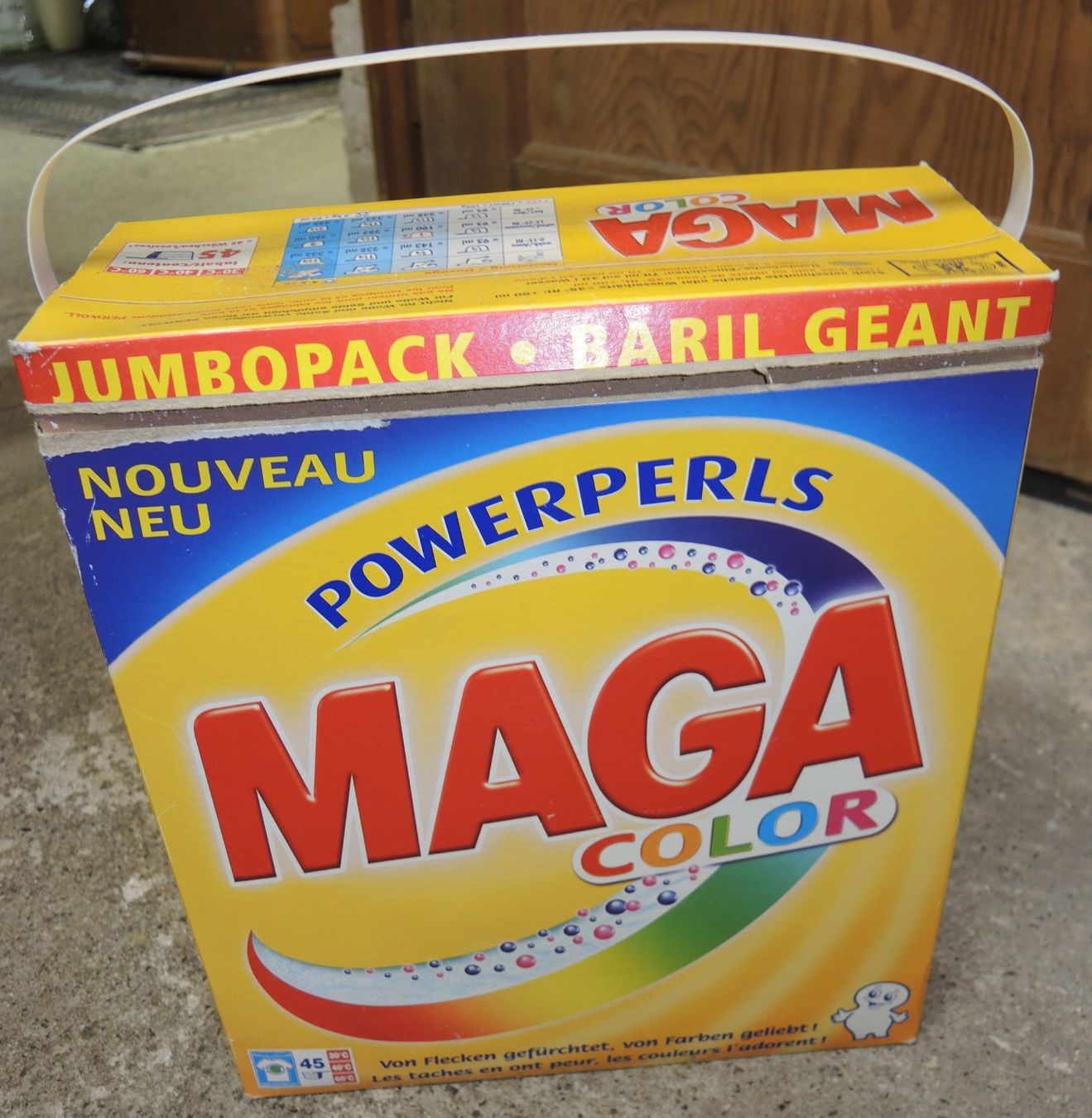 Prodotti di pulizia: MAGA Color  Waschmittel Pack leer – Usato da Rorschach venduto da maeck8
