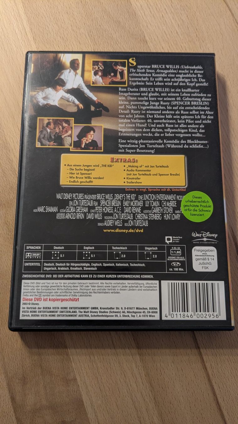 Tutti i DVDs: The Kid (DVD) – Usato da Würenlos venduto da Sandler 1