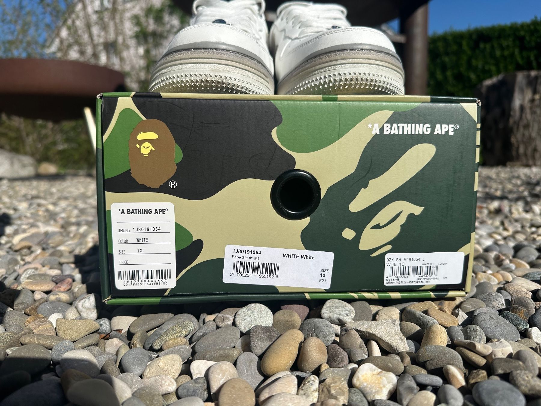 Bape Herrenschuhe: A Bathing Ape Bape Sta #5 White Gradient Stock – Neu (gemäss Beschreibung) aus Reinach BL von Tscherrer 2