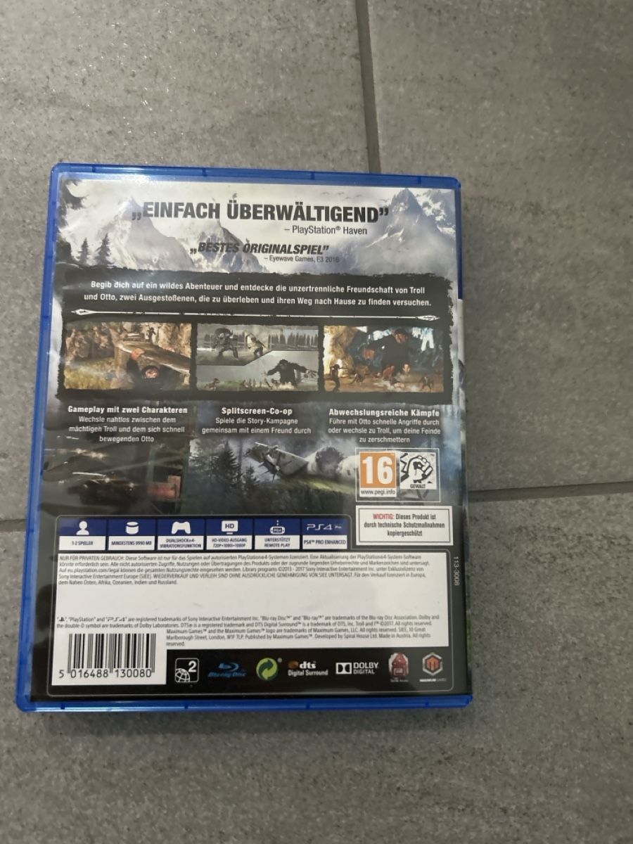 Sony Giochi: Troll and I - PS4 Spiel – Usato da Derendingen venduto da Mel.A 2