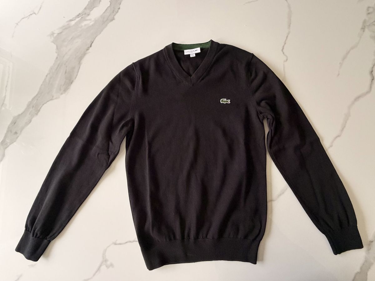 Lacoste Pullover & Sweatshirts: Lacoste Sweatshirt Schwarz, Regular Fit, Gr. 2 /XS – Neu (gemäss Beschreibung) aus Au ZH von swissmatchpoint 1