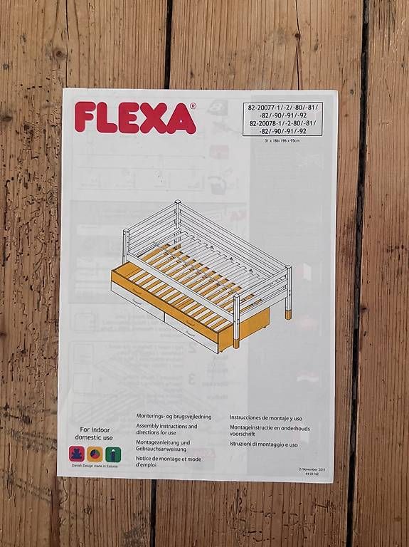 Flexa Letti: Flexa Classic Schubladenbett / Gästebett weiss – Usato da Winterthur venduto da bin_y5kb 1