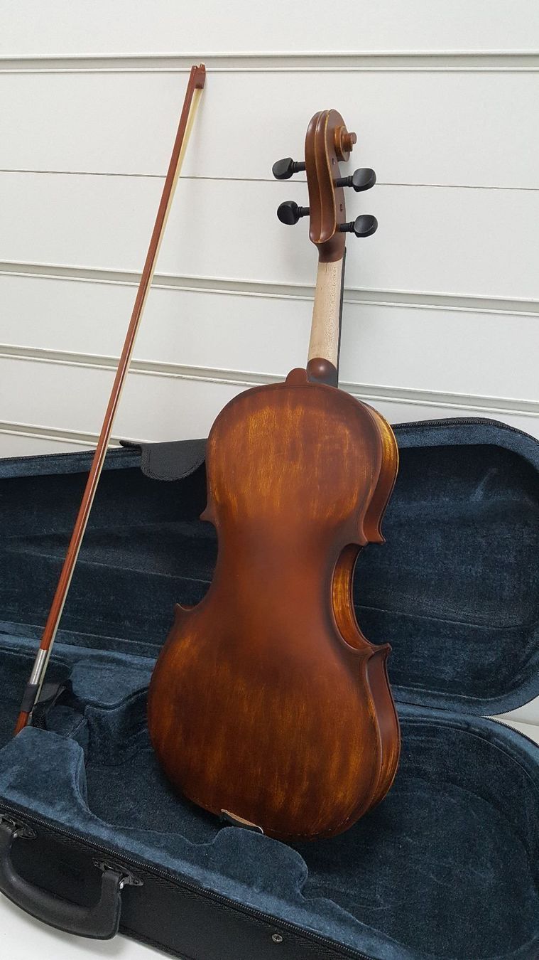 Strumenti musicali: 4/4 Viola inkl.koffer und bogen , neuwertig – Nuovo (secondo la descrizione) da Glattbrugg venduto da Swissmusik 3