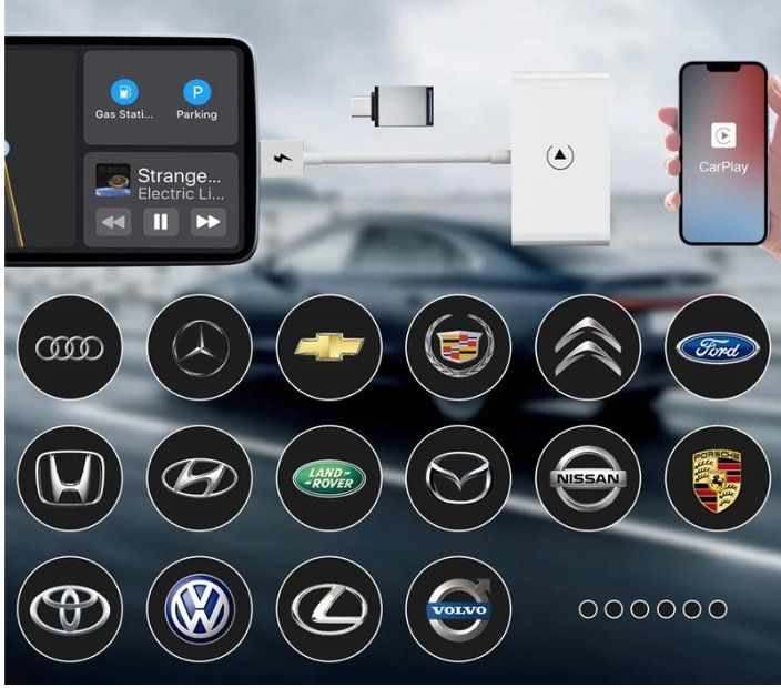 Apple Laufwerke & Adapter: Bluetooth Apple Carplay Auto KFZ USB A Adapter mit USB C – Neu (gemäss Beschreibung) aus Suhr von bertone64 1