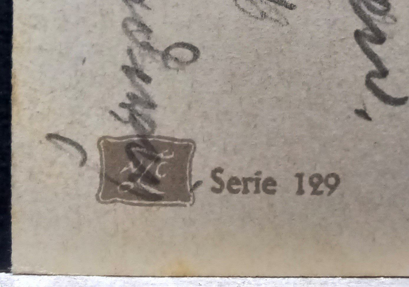 Cartoline postali: Wo, Herbst am See, Serie 129, 1919 – Usato da Aarau Rohr venduto da mgvw 2