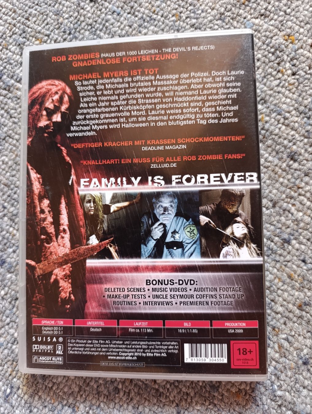 Tutti i DVDs: Halloween  – Usato da Fischenthal venduto da Widder71 1