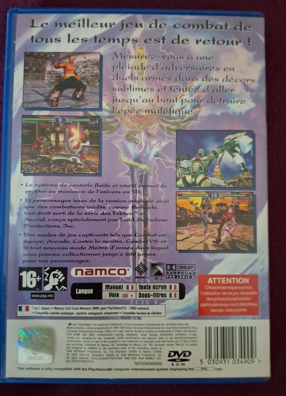 Giochi: Soul Calibur 2 – Usato da Basel venduto da mgn_ft72 1