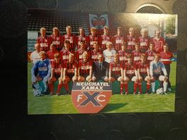 FC Xamax - Mannschaf 1988 - offizielles Mannschaftsfoto