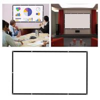 203x152 Projektionswand tragbare Projektionswand HD Leinwand
