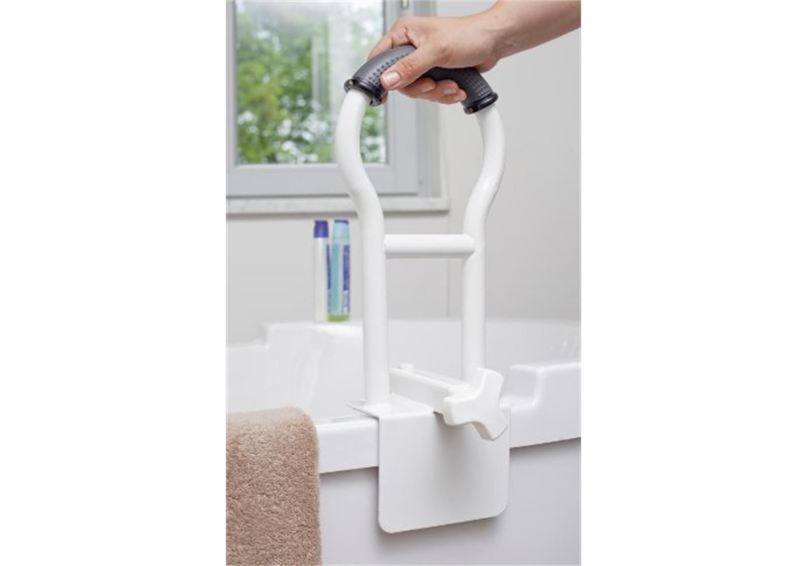 Supporti a parete: Badewanne Einstieghilfe  / Haltegriff – Nuovo e nell'imballaggio originale da Bergdietikon venduto da Flodri
