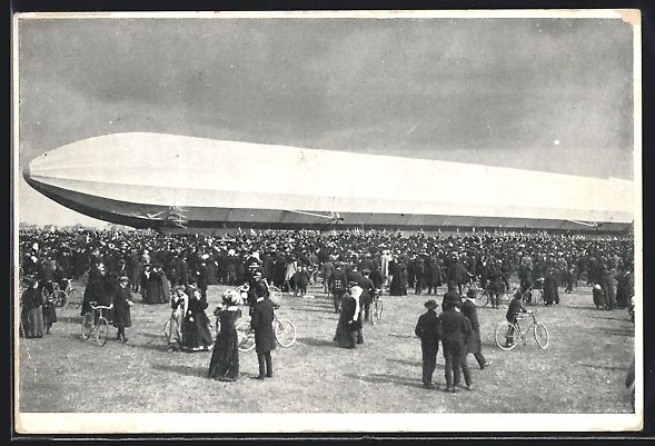 Foto & Poster: München, S. M. Zeppelin I bei der Landu – Usato da Berlin venduto da bartko-reher