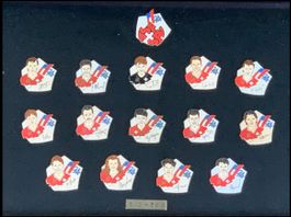 PIN - SAMMLUNG „SCHWIIZER NATI“ Fussball - WM USA 94
