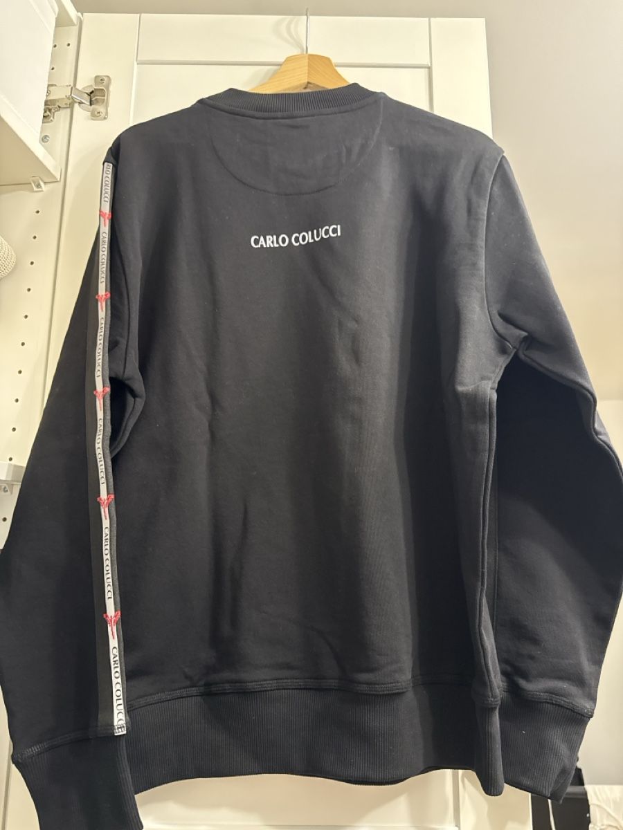 Carlo Colucci Maglioni & Felpe: Carlo Colucci Schwarzer Pullover Top Zustand, Grösse L – Usato da Zürich venduto da Sime23 1