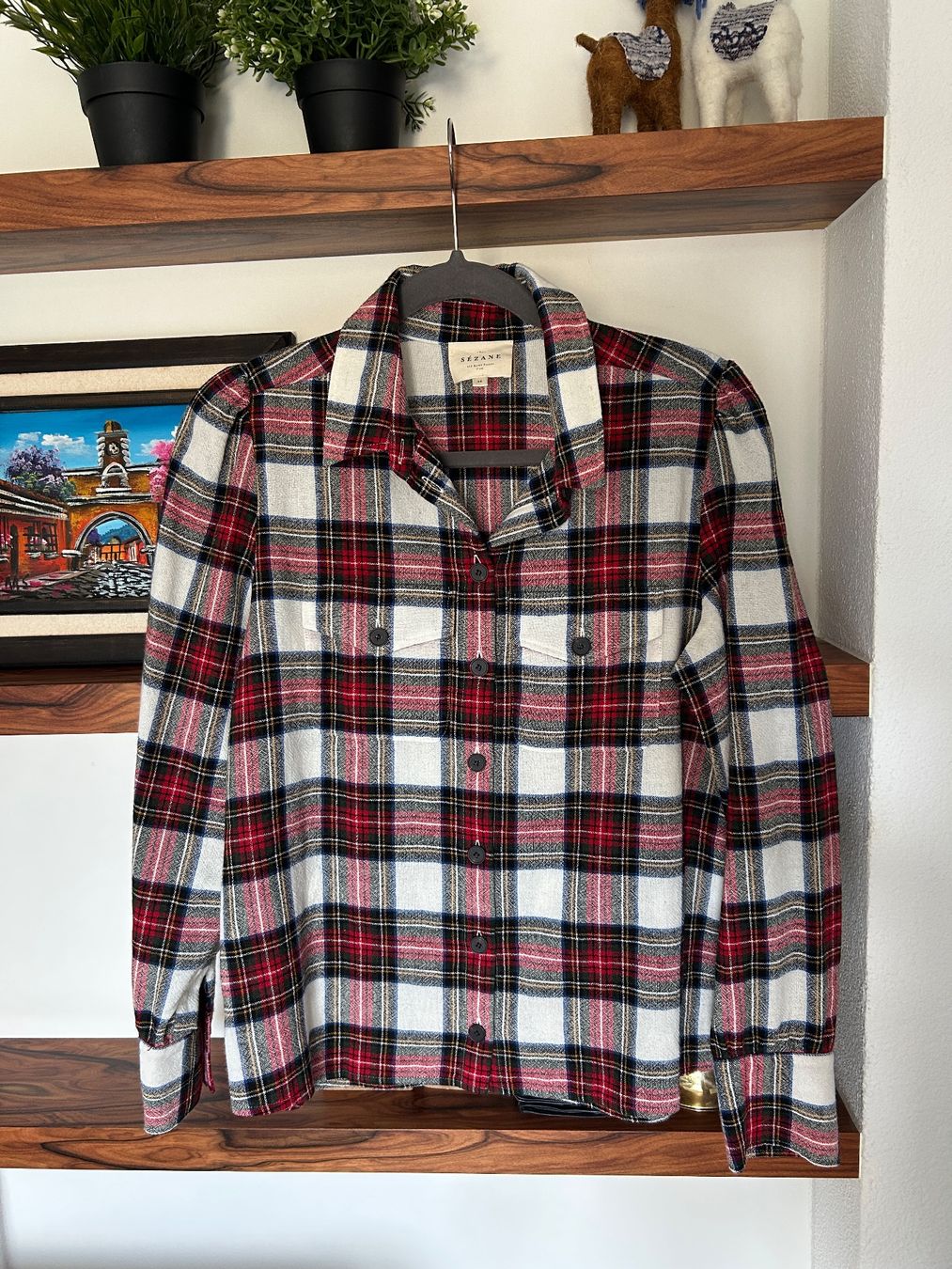 Sezane Camicette: Sézane Wollhemd - Gr. 36 – Usato da Illnau venduto da Monkky 7