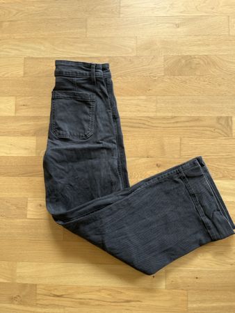 Schwarze H&M Jeans, Wide Leg, Grösse 36, Top Zustand!