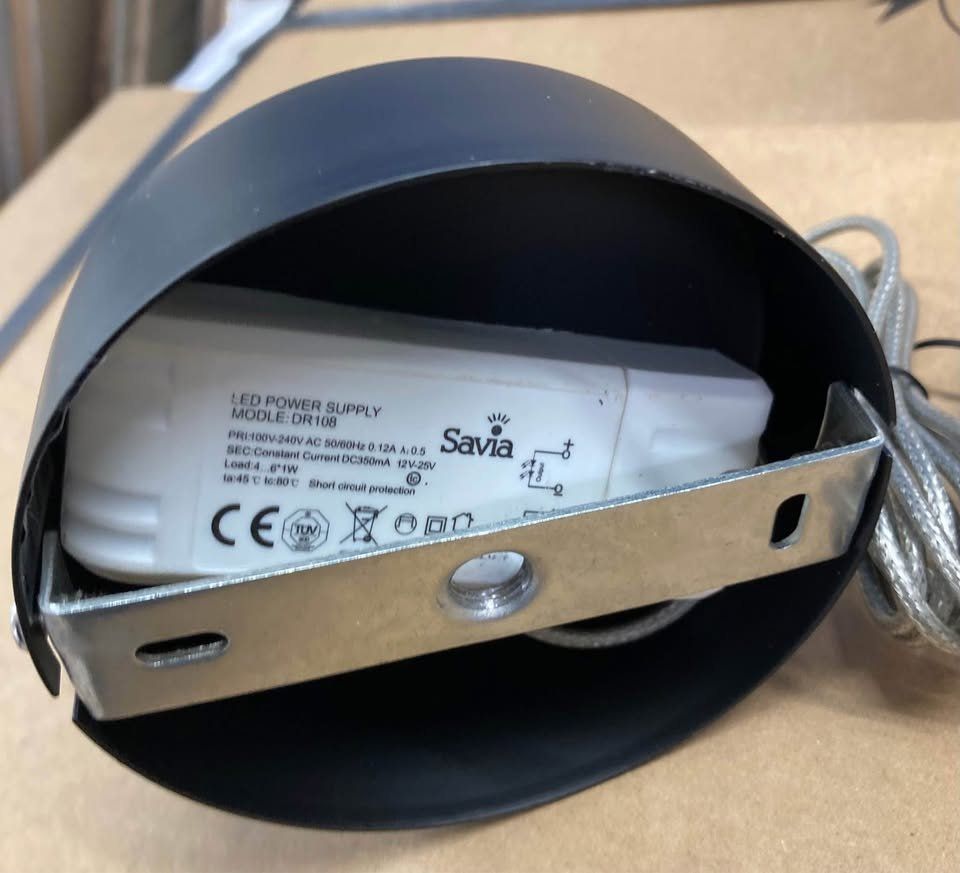Lampade: LED Pendelleuchte TRE schwarz neu – Nuovo e nell'imballaggio originale da Rudolfstetten venduto da Stellina1975 3