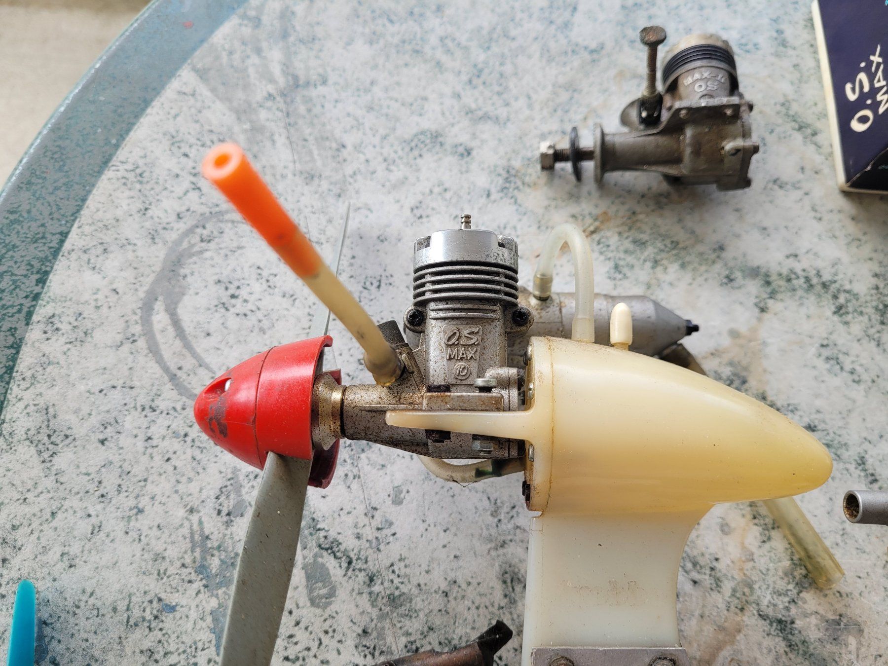Modellismo RC: Lot OS Max Motoren, zum herrichten, oder Ersatzteile – Difettoso da Winterthur venduto da testi67 2