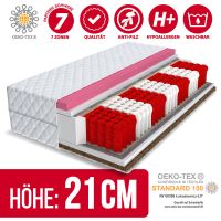 Matratze DEIMOS - H3/H4 - 21cm - 90x200