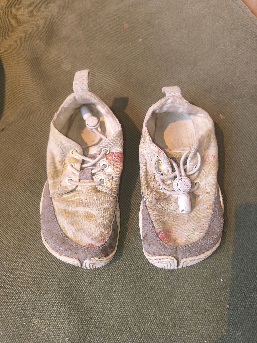 Wildling Scarpe per ragazzi: Wildlinge Barfussschuhe, Gr. 25, Leinen-Baumwollmix – Usato da Neudorf venduto da ManuLeela