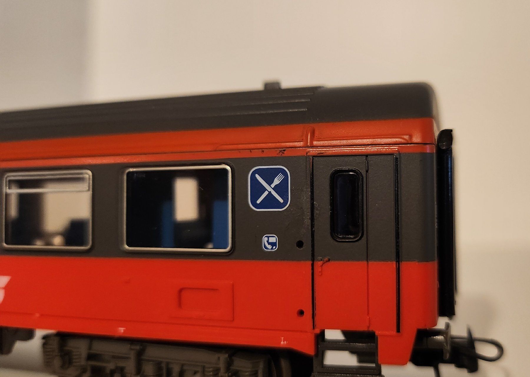 Roco Modellini di ferrovie: Roco ÖBB WRmz & BDmz, DC H0 – Usato da Wittenwil venduto da ced_q8j7 3