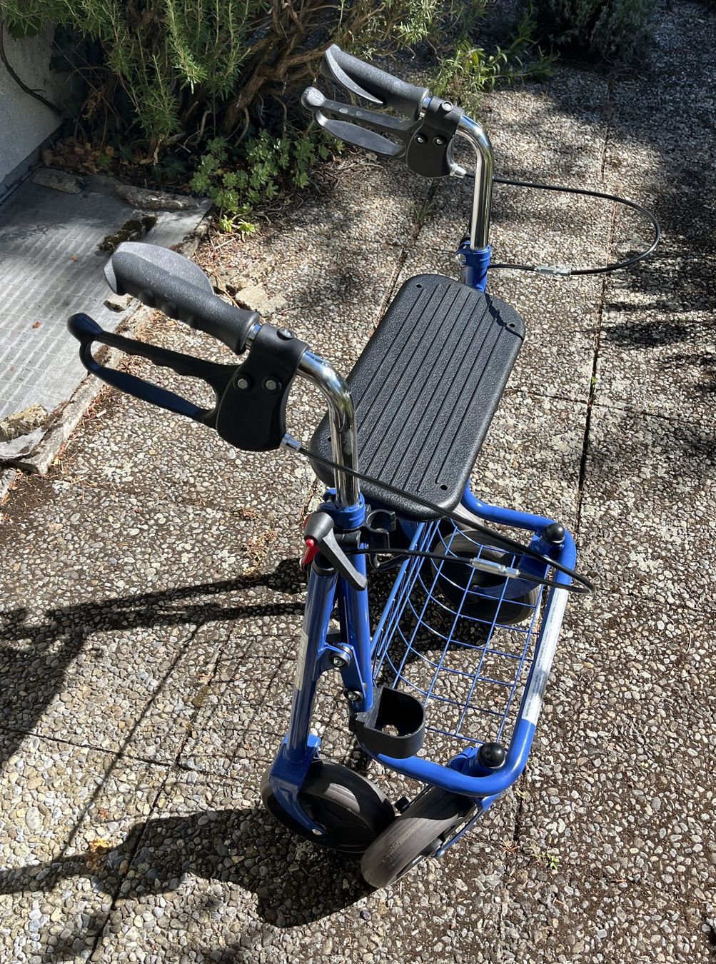 Ausili per la deambulazione: Rollator LANDI-blau ungebraucht – Nuovo (secondo la descrizione) da Wil SG venduto da Rraini 2