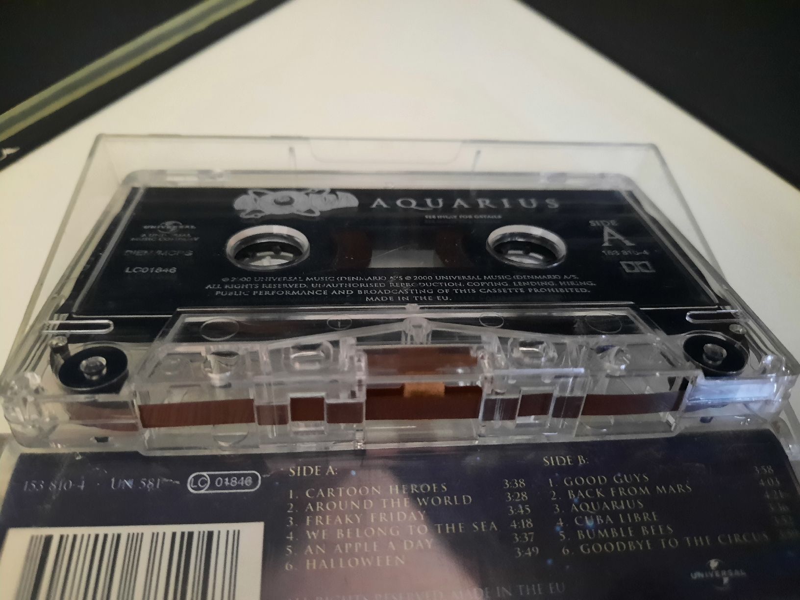 Musicassette: AQUA AQUARIUS MC 2000 – Usato da Biasca venduto da Old_6blh 5