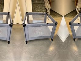 Grey Travel Cot / Playpen