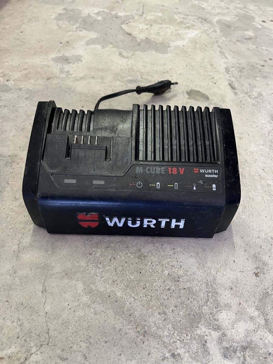 Würth Caricatori & Batterie: Würth M-Cube 18V Ladegerät Schnelllader – Usato da Thun venduto da Biaggi1