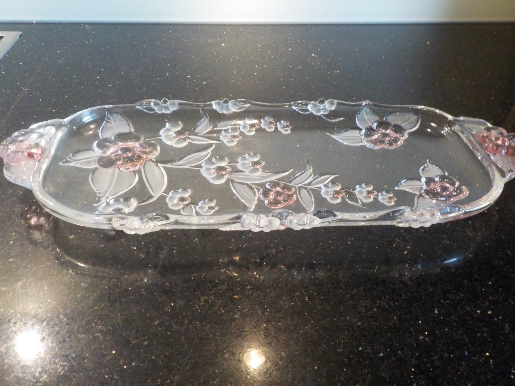 Piatti di portata: antike Kristallcakeplatte (K) – Usato da Muri b. Bern venduto da Ricardodecor 1
