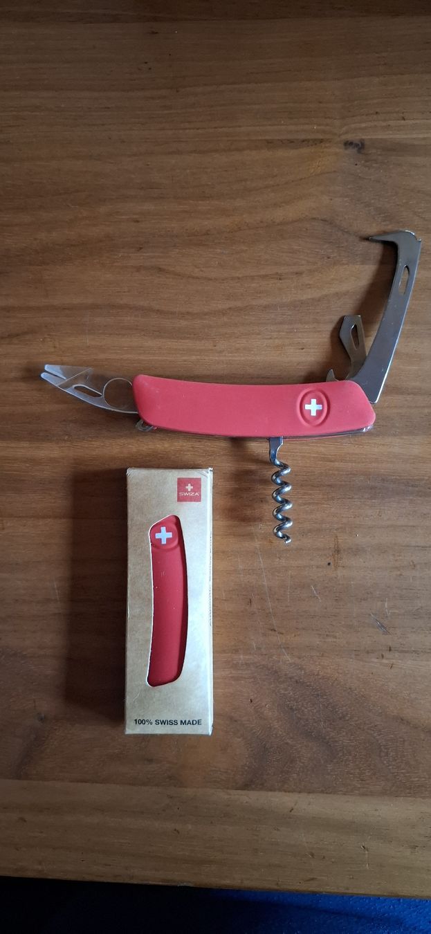 Swiza Coltelli tascabile: Neues SWIZA Sackmesser NEU Originalverpackt. – Nuovo e nell'imballaggio originale da Niederstocken venduto da Cocos_nut