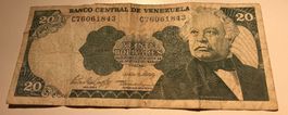 Venezuela 20 Bolivares 1995