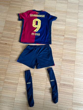 Lewandowski FC Barcelona Trikot + Hose (122-128cm)