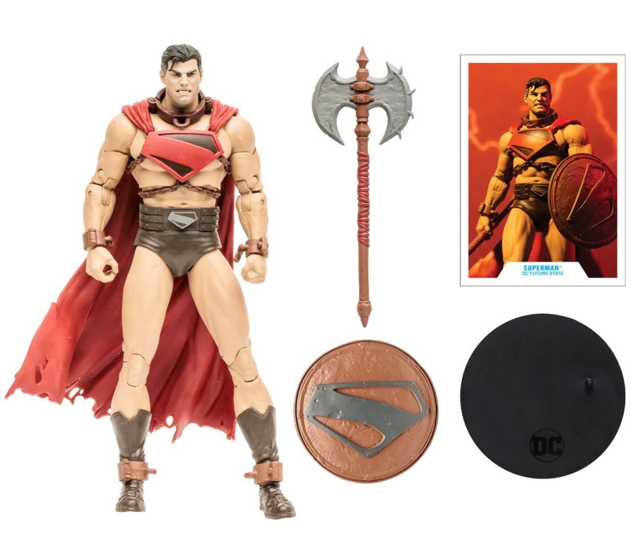 Statuette: McFarlane DC Multiverse Future State Superman – Nuovo e nell'imballaggio originale da Männedorf venduto da Molum 2