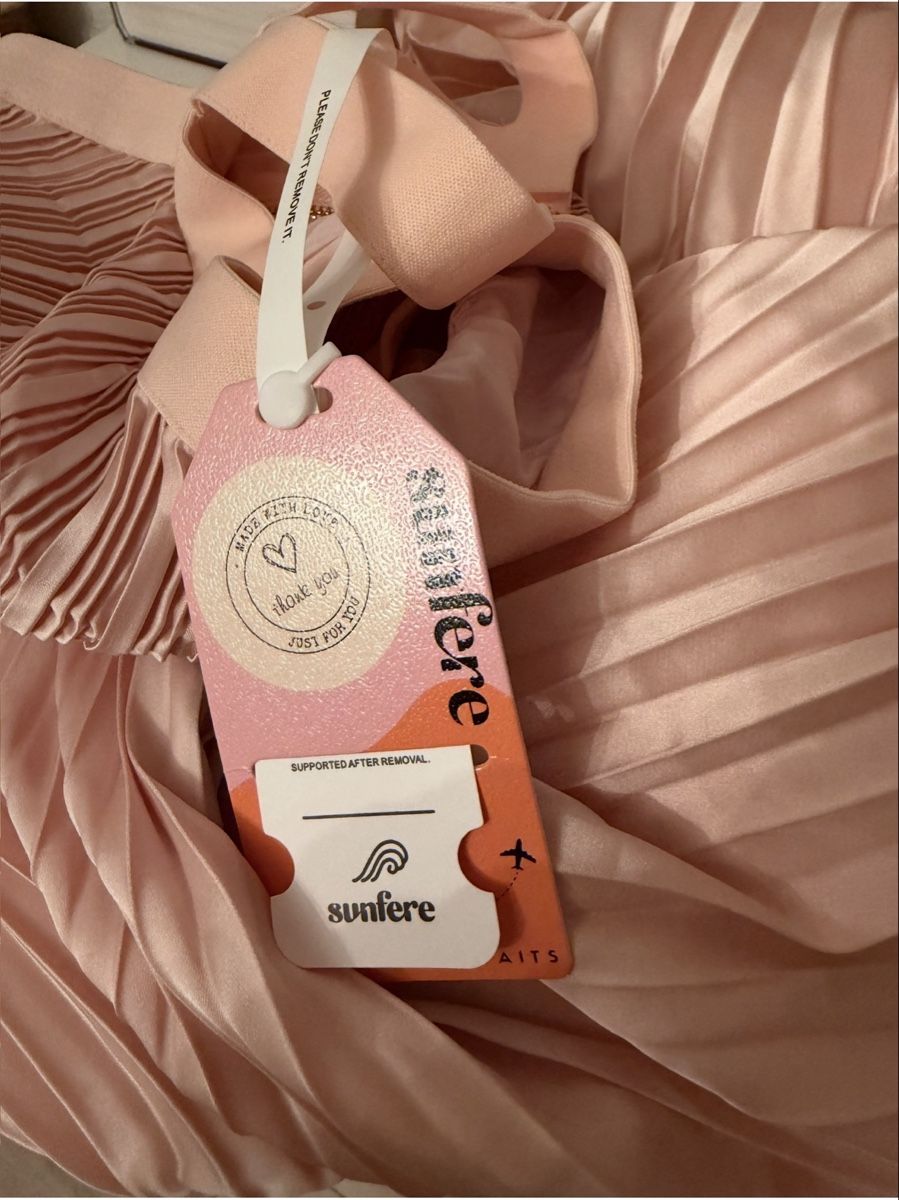 Vestiti: Robe longue plissée rose taille S  – Nuovo e nell'imballaggio originale da Ballens venduto da Annushka26 7