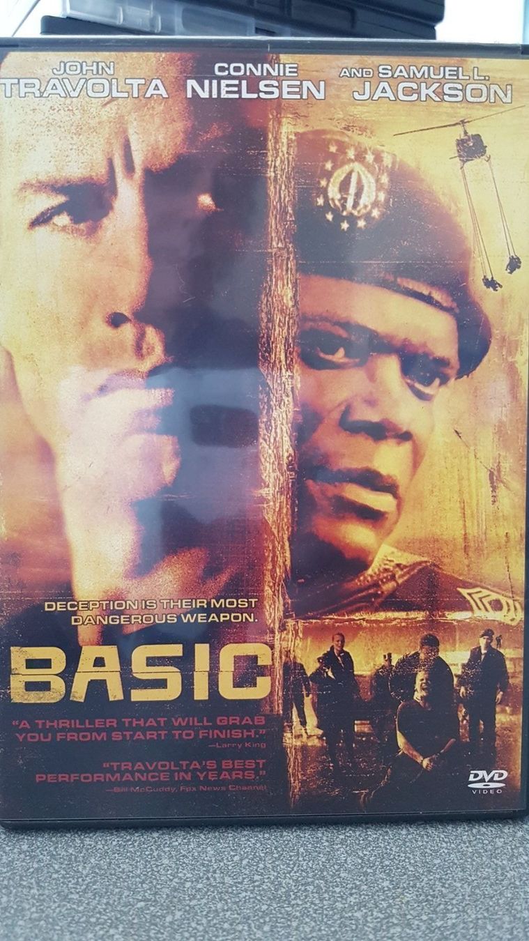 Tous les DVDs: DVD Basic / Travolta - Jackson – D'occasion à Oetwil am See par fineli2