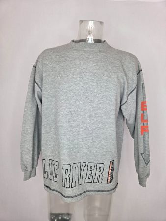 Go West Grafik Longsleeve 2000er - L