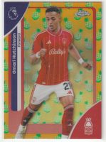 OMARI HUTCHINSON Topps Chrome Premier League 2026 Pineapple