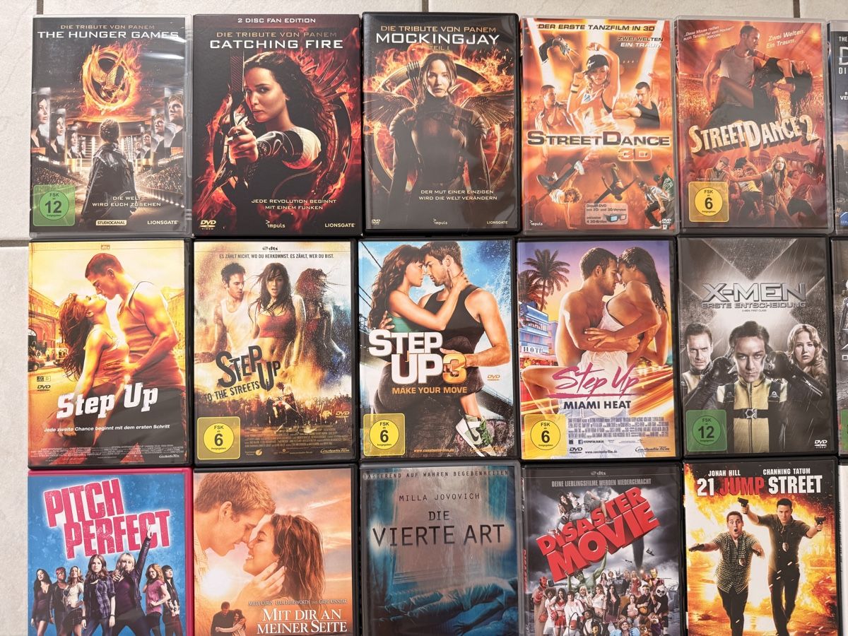 Tous les DVDs: !!! AB 1 FR !!! DVD Sammlung 27-teilig – D'occasion à Glattfelden par ilamas 1