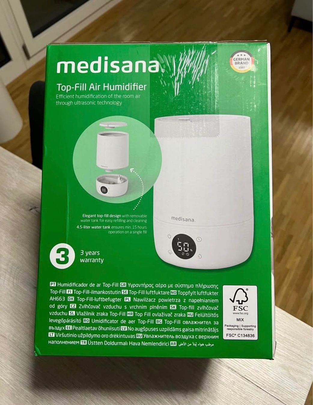 Medisana Umidificatori d'aria: Medisana Luftbefeuchter – Nuovo e nell'imballaggio originale da Pratteln venduto da Ruffy_91 1