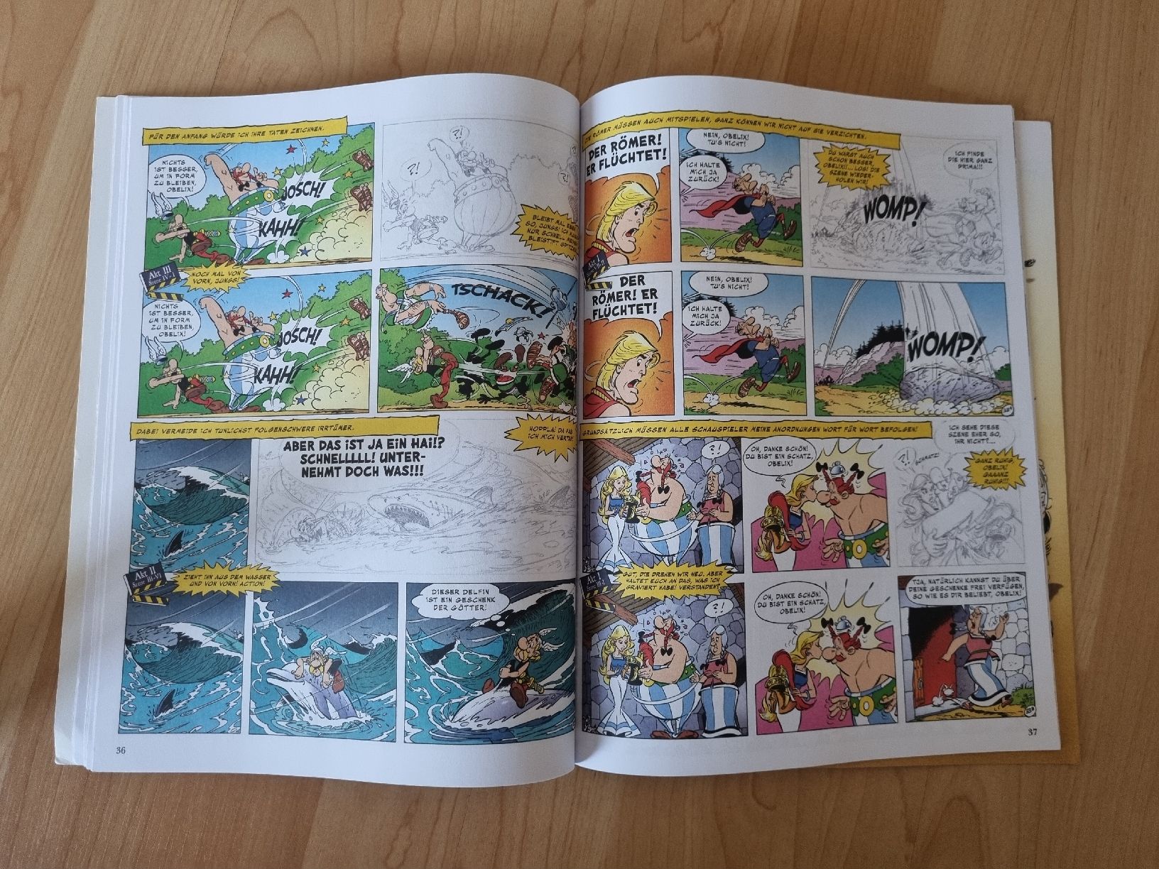 Comics: Asterix & Obelix Feiern Geburtstag, Band 34 – Gebraucht aus Emmetten von MarkySparky88 4