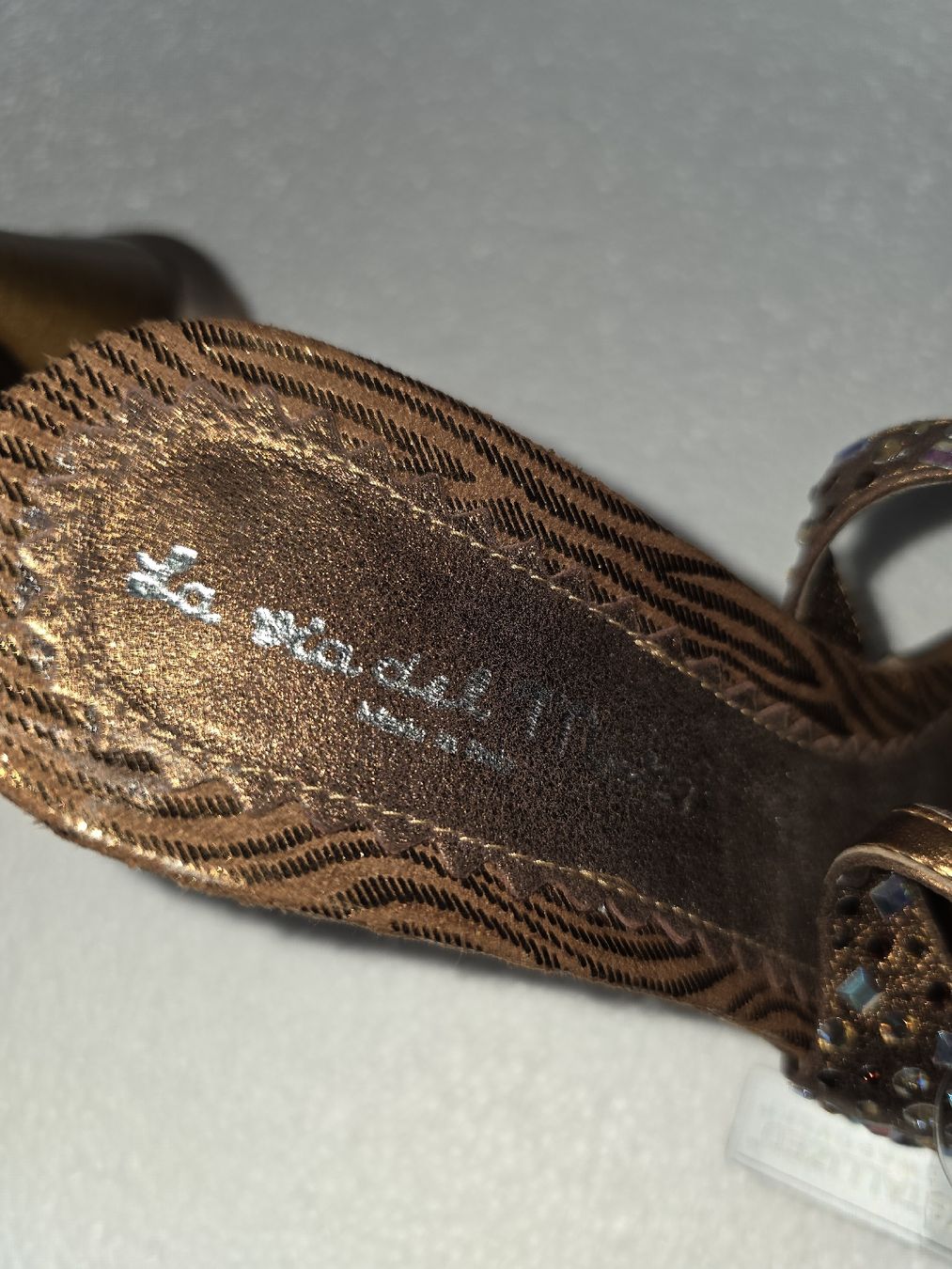 Chaussures femmes: Sandalo con swarovsky – Neuf avec emballage d'origine à calpiogna par dadalter 2