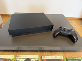 XBOX One X im Topzustand inkl. Games