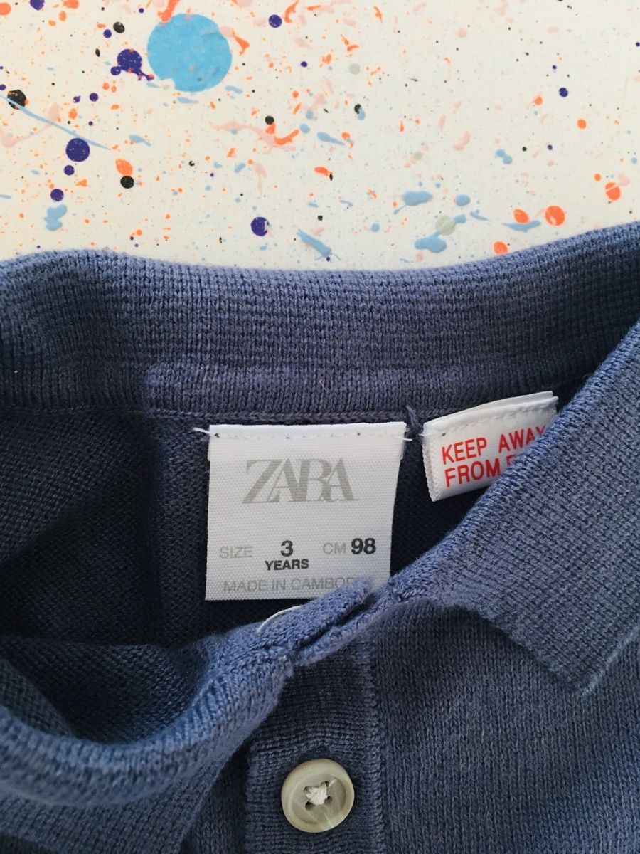 Zara Maglioni & Felpe: Kuscheliger Baumwolle Pullover in Petrol Grösse 98 Zara – Usato da Zürich venduto da cha_s85j 2