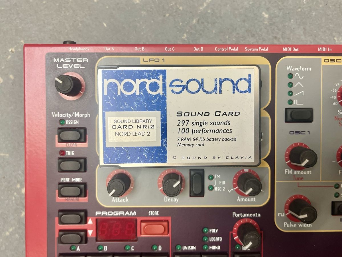 Nord Musikinstrumente: Nord Rack 2 virtual analog – Gebraucht aus Sierre von Prog_fazz 1